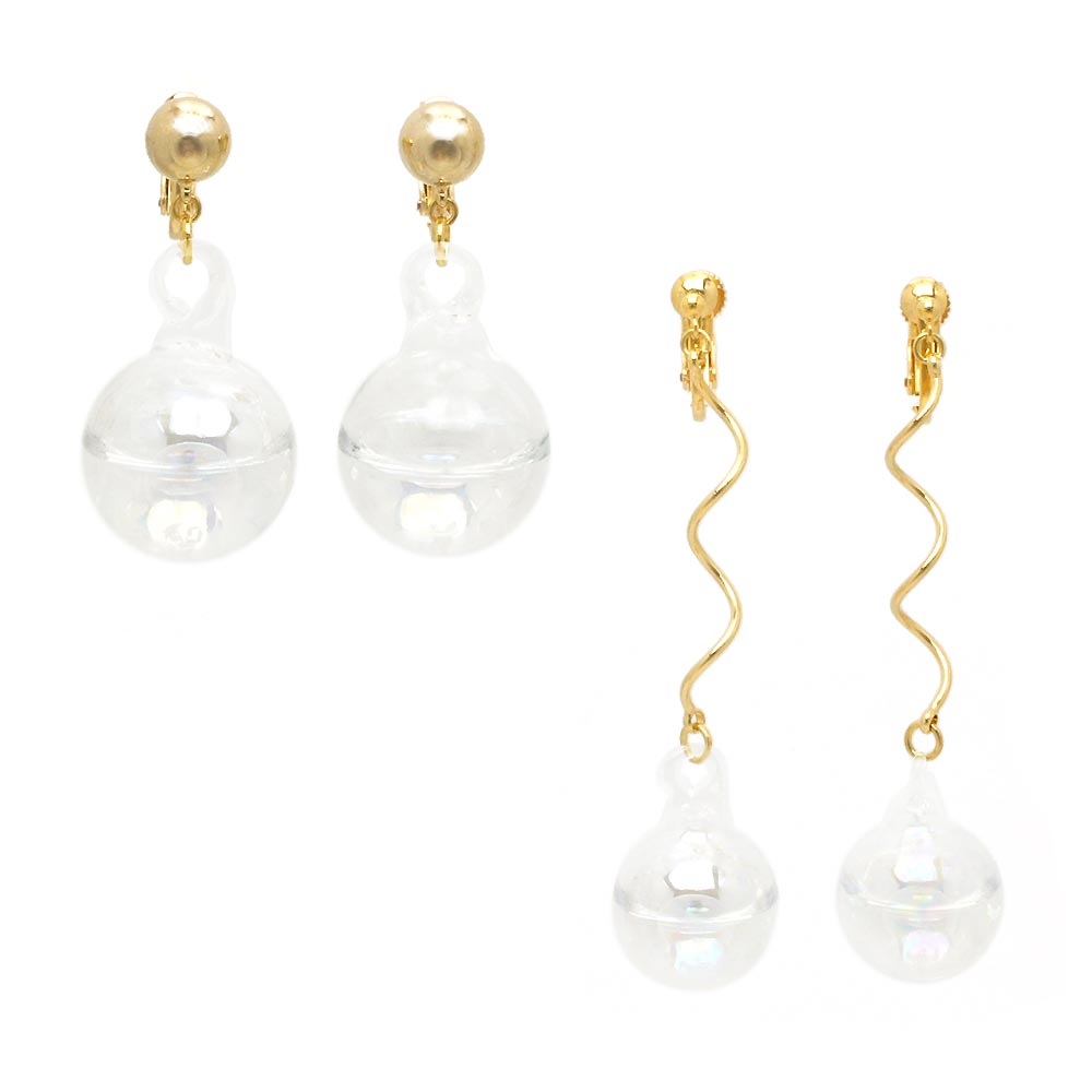 water ball イヤリング：gargle（ガーグル） サイエンスシリーズ