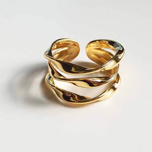 Twist ring GD リング：foun.（フォウン）