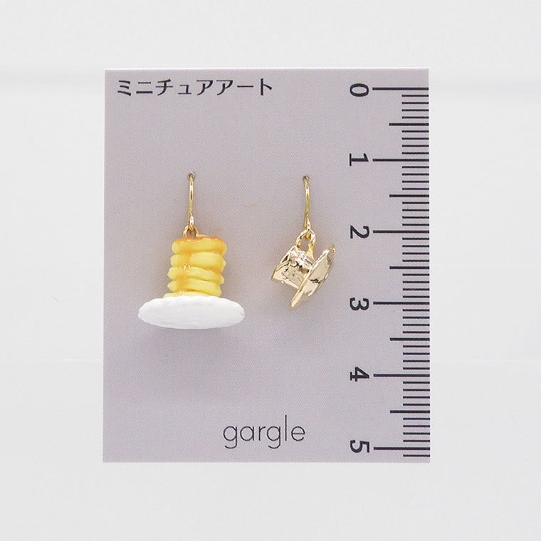 Rakuten - ホットケーキ ピアス ：gargle（ガーグル） ミニチュアシリーズ