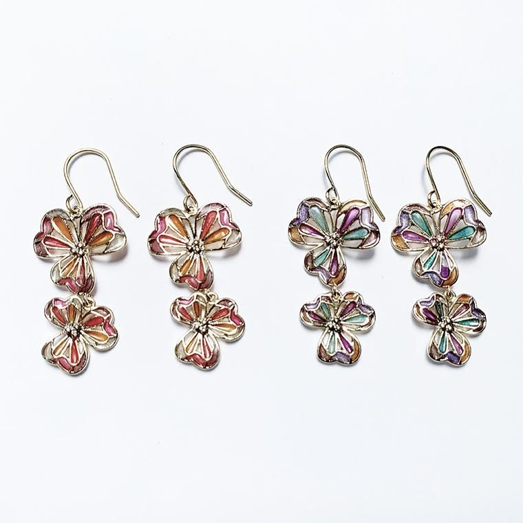 Rakuten - flower moroccan ピアス ：zoule（ゾーラ）
