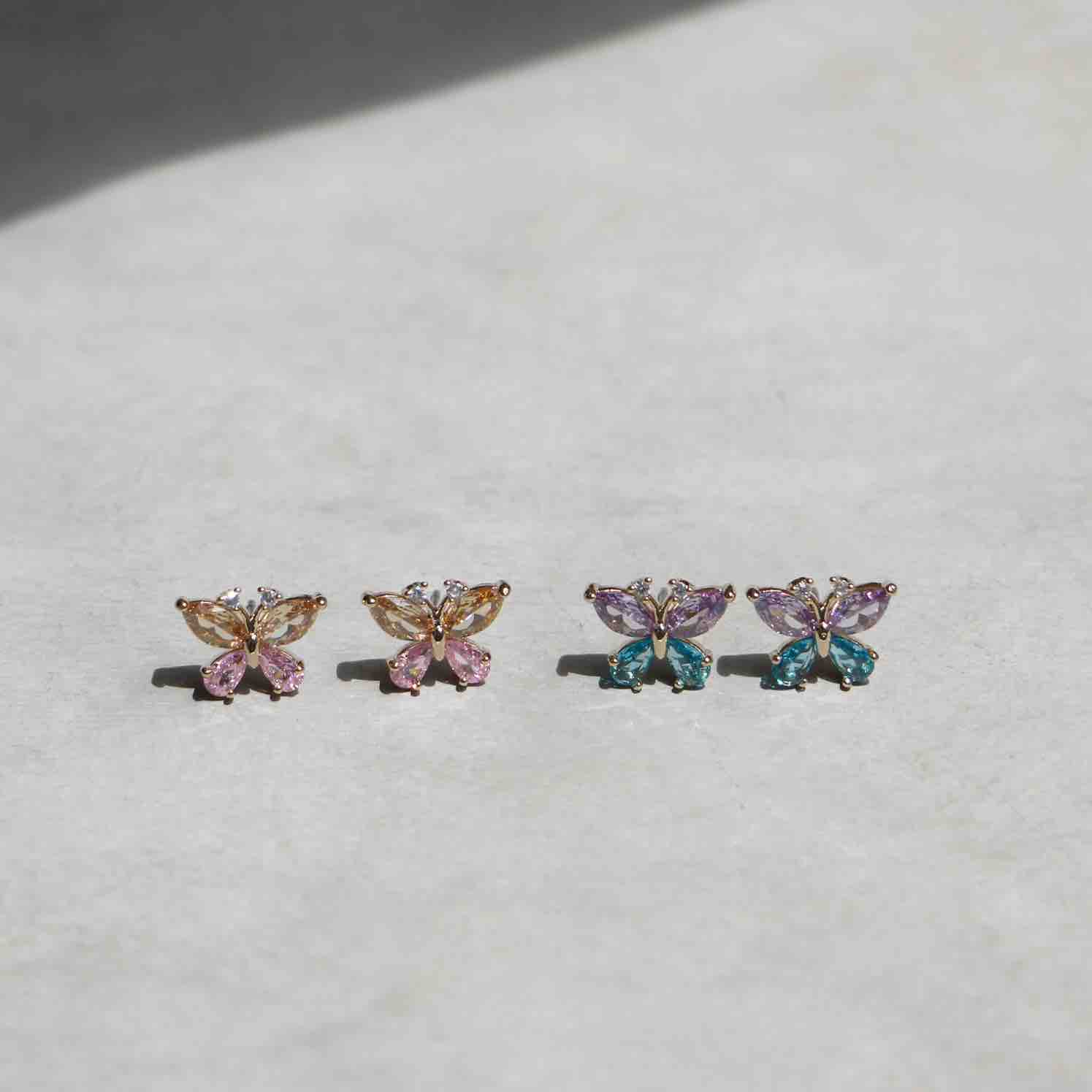 〈2026.6月新作〉bijou papillon ピアス ：zoule（ゾーラ）