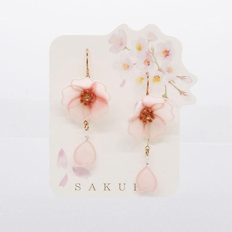 Rakuten - シアー桜　ピアス ：gargle（ガーグル）