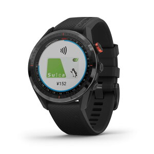 ガーミン（GARMIN） ApproachS62 Black Suica 対応 アプローチ GPS ゴルフ コースマップ スイング ショット追跡 高低差情報 血中酸素トラッキング対応