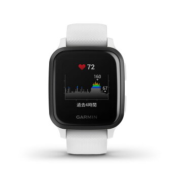Garmin ガーミン Venu Sq Music White/Slate 血中酸素トラッキング対応