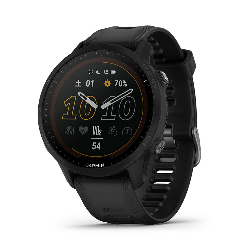 ガーミン（GARMIN）Forerunner 955 Dual Power ランニングウォッチ Black【日本正規品】