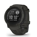 ガーミン（GARMIN） Instinct 2 Graphite Suica対応 タフネスアウトドア GPS ウォッチ 