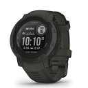 ガーミン（GARMIN）Instinct 2 Dual Power Graphite Suica対応 GPS ウォッチ 