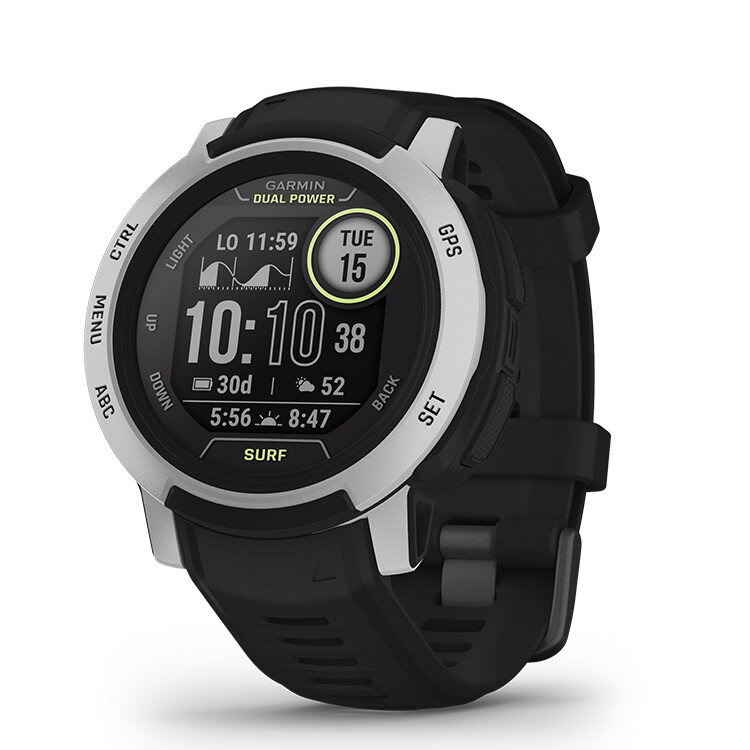 ガーミン（GARMIN）Instinct 2 Dual Power Surf Edition Bells Beach Suica対応 GPS ウォッチ 【日本正規品】