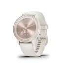 ガーミン(GARMIN) vivomove Sport Peach Gold / Ivory ハイブリッドスマートウォッチ 【日本正規品】