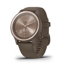 ガーミン（GARMIN） vivomove Sport Peach Gold / Cocoa ハイブリッドスマートウォッチ 【日本正規品