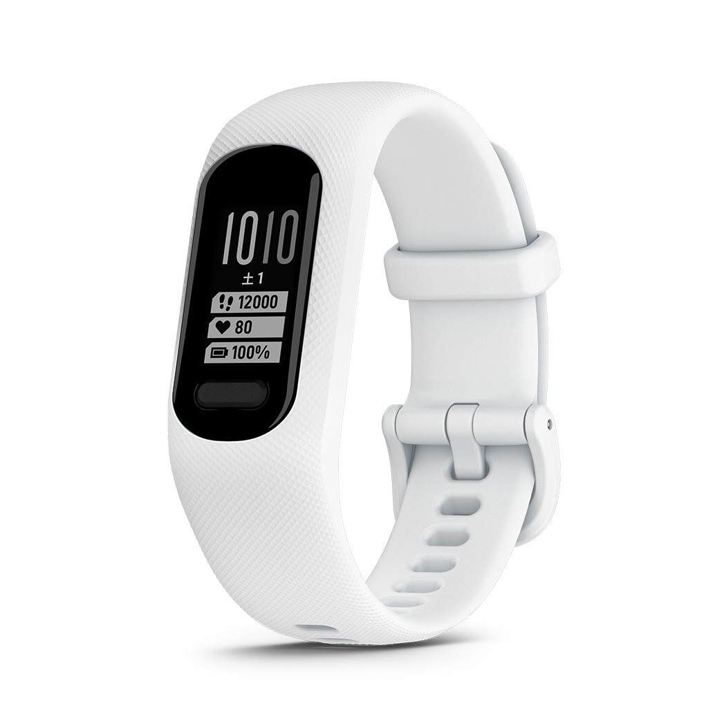 ガーミン（GARMIN） vivosmart 5 White S/M バンド型スマートウォッチ 【日本正規品】