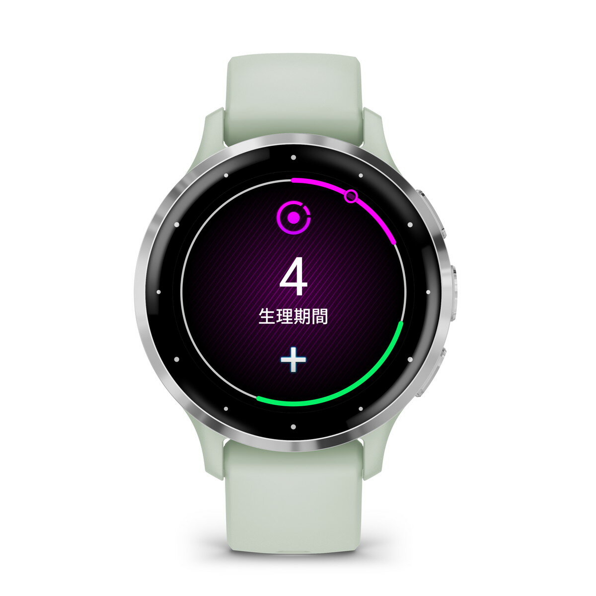 ガーミン（GARMIN）Venu 3S Sage Gray / Silver AMOLEDディスプレイ搭載 美麗液晶スマートウォッチ 高性能GPS内蔵 【日本正規品】