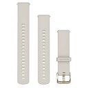 ガーミン（GARMIN）Quick Release バンド 18mm Ivory Silicone / Cream Gold 【日本正規品】