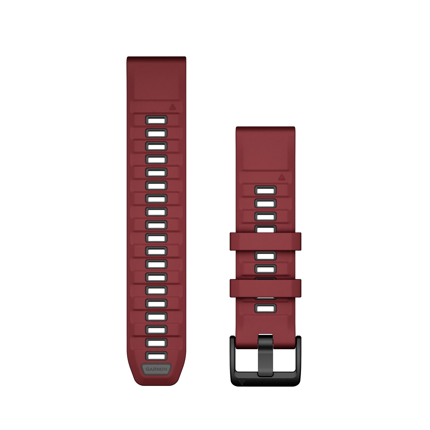 ガーミン(GARMIN) QuickFit F8 22mm Marsala / GraphiteFenix8 47mmサイズ対応【日本正規品】