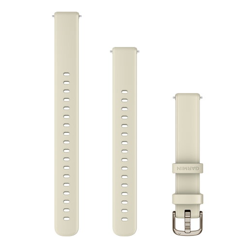 ガーミン(GARMIN) Quick Release バンド 14mm Coconut Silicone / Cream Gold Lily対応交換用バンド【日本正規品】 ガーミン(GARMIN) Quick Release バンド 14mm Coconut Silicone / Cream Gold Lily対応交換用バンド【日本正規品】