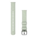 ガーミン（GARMIN） Quick Release バンド 14mm Sage Gray Nylon / Silver Lily対応交換用バンド