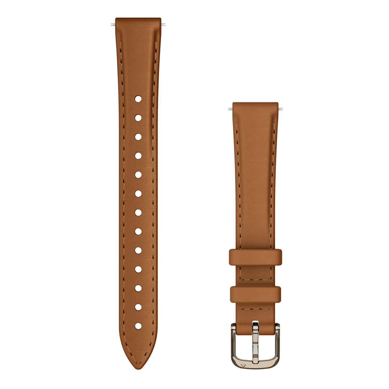 楽天ガーミン楽天市場店ガーミン（GARMIN） Quick Release バンド 14mm Tan Leather / Cream Gold Lily対応交換用バンド【日本正規品】