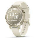 ガーミン(GARMIN) Lily 2 Active Lunar Gold/Bone [フル充電で9日間稼働/GPS内蔵/Suica対応/睡眠分析/スマートフォ...