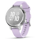 ガーミン(GARMIN) Lily 2 Active Silver/Jasmine Purple [フル充電で9日間稼働/GPS内蔵/Suica対応/睡眠分析/...