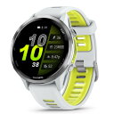 GARMIN(ガーミン) GPSランニングウォッチ Forerunner 970 White / Amp Yellow【日本正規品】