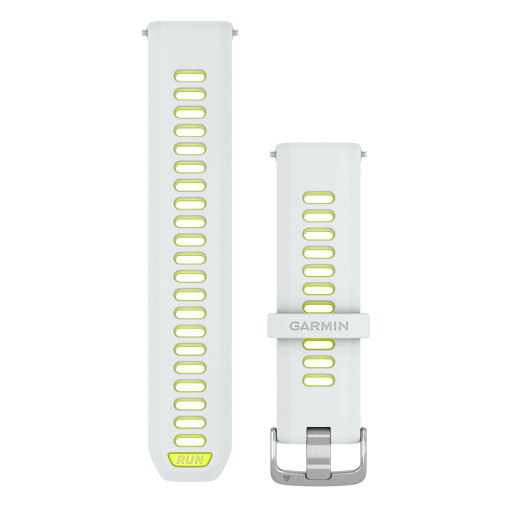 GARMIN(ガーミン) Forerunner 970用 交換バンド 22mm White / Amp Yellow 【日本正規品】 GARMIN(ガーミン) Forerunner 970用 交換バンド 22mm White / Amp Yellow 【日本正規品】