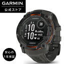 ガーミン(GARMIN) Instinct 3 50mmサイズ Dual Power Black Bezel with Charcoal Band 010-02...