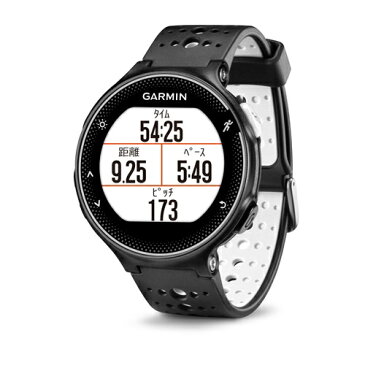 GARMIN ガーミン ForeAthlete230J BlackWhite フォアアスリート230ジェイ ブラックホワイト ウェアラブル ウォッチ SNS共有 スマートウォッチ GPS ランニング 歩数計 カロリー 睡眠管理 アプリ