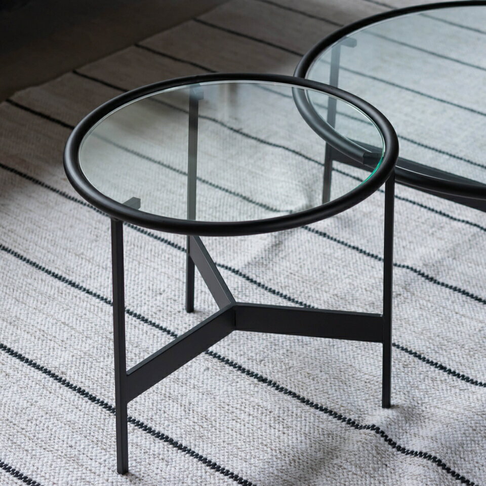 Glass - 500円OFFクーポン配布中 04/19(日)00:00〜 ラウンドガラステーブルSテーブル ガラステーブル ラウンドテーブル 丸 ガラス ローテーブル センターテーブル アイアイン 室内 おしゃれ シンプル 異素材