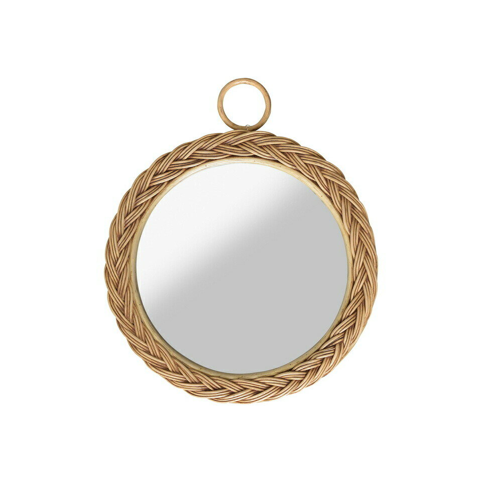 【9ヶ月保証付】 ミラー 手編み 繊細 やわらかい 軽い 取り付け カンタン