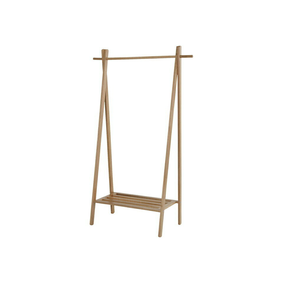 ハンガー オーク ハンガーラック 材質 シンプル 温かみ デザイン