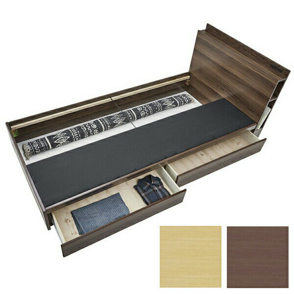 樂天商城 - 500円OFFクーポン配布中 04/29(水)00:00〜 引き出し付ベッド 通気 床板 ベッド 湿気 カビ