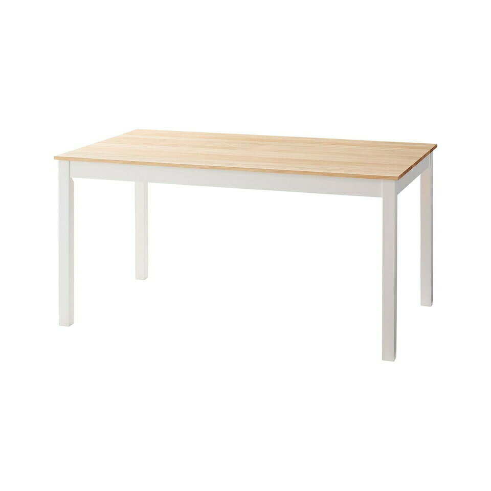 樂天商城 - ダイニングテーブル 木目 真っ白 爽やか 美しい ナチュラル 落ち着いた 上品 シンプル デザイン 優しい 雰囲気