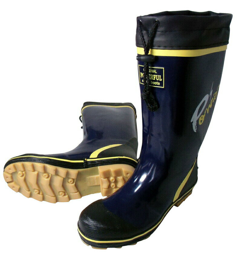 樂天商城 - 500円OFFクーポン配布中 04/29(水)00:00〜 安全ゴム長靴(カバー付) ネイビー アメ底ソールでグリップ力抜群のセーフティブーツ 裏地はドライメッシュ生地でベタつき軽減 吸汗速乾性抜群 メンズ 大人 長靴 アウトドア 農作業 ガーデ bkt1017635