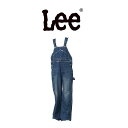 【 Lee / LL6294-146 】【 リー / 70's ルーズオーバーオール 】レディース ビブ オーバーオール オールインワン つなぎ アメカジ ワーク デニム ジーンズ Gパン ジーパン 長ズボン デニム 山型ポケット DUNGAREES 運動会コーデ