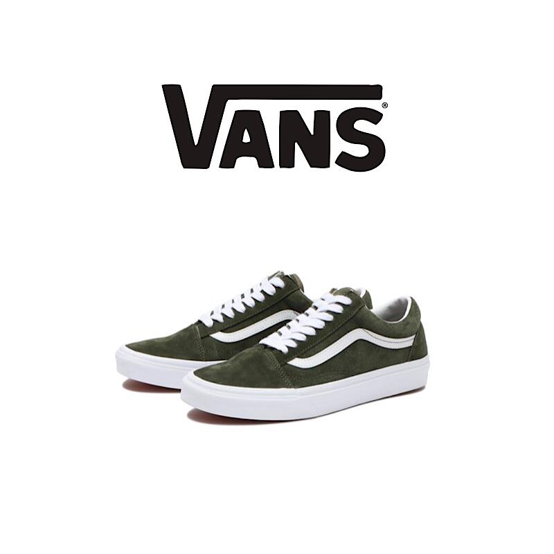 VANZ ヴァンズ メンズ スニーカー VN0A4BW250K OLD SKOOL オールドスクール Pig Suede Grape Leaf シューズ 靴 アメカジ スケーター グリーン 緑 バンズ