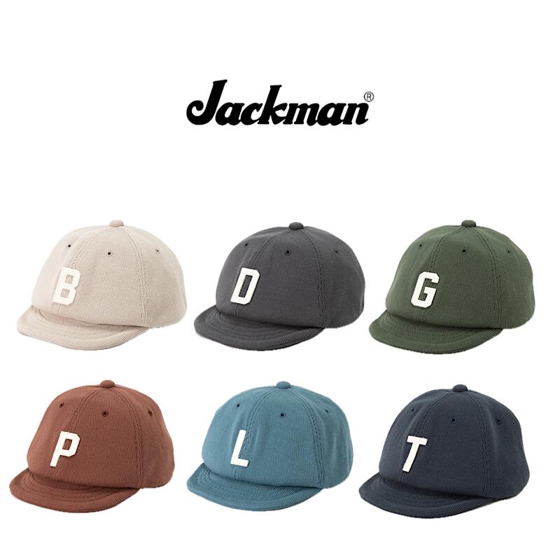 【 Jackman / JM6310 】【 ジャックマン / GG Rib BB Cap 】 メンズ レディース ユニセックス GGリブベースボールキャップ 帽子 被り物 野球帽 キャンプ アウトドア 日本製