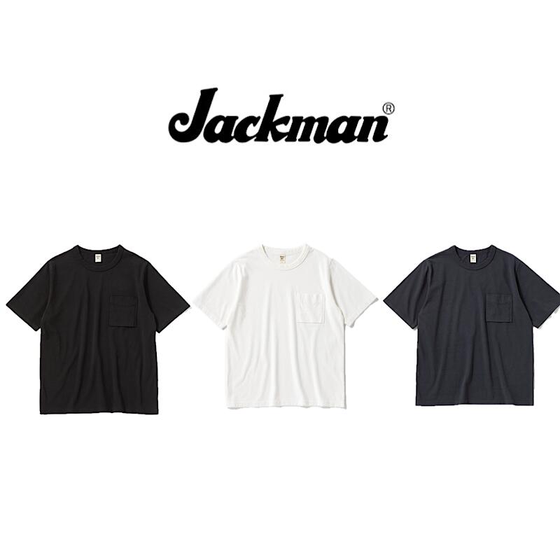 【 Jackman / JM5327 】【 ジャックマン / Pocket T-Shirt 】 メンズ ポケットT-シャツ ポケット付き シャツ シンプル カジュアル 無印 日本製