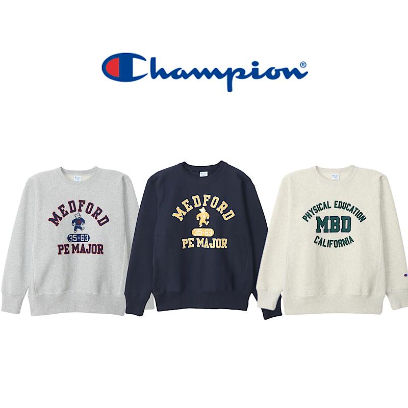 【 Champion / C3-A024 】【 チャンピオン / リバースウィーブ(R) クルーネックスウェットシャツ 24FW ..