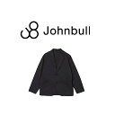 Johnbull ジョンブル 12740 メンズ ジャケット クーベントジャケット 通気性 上着 撥水性 ブラック