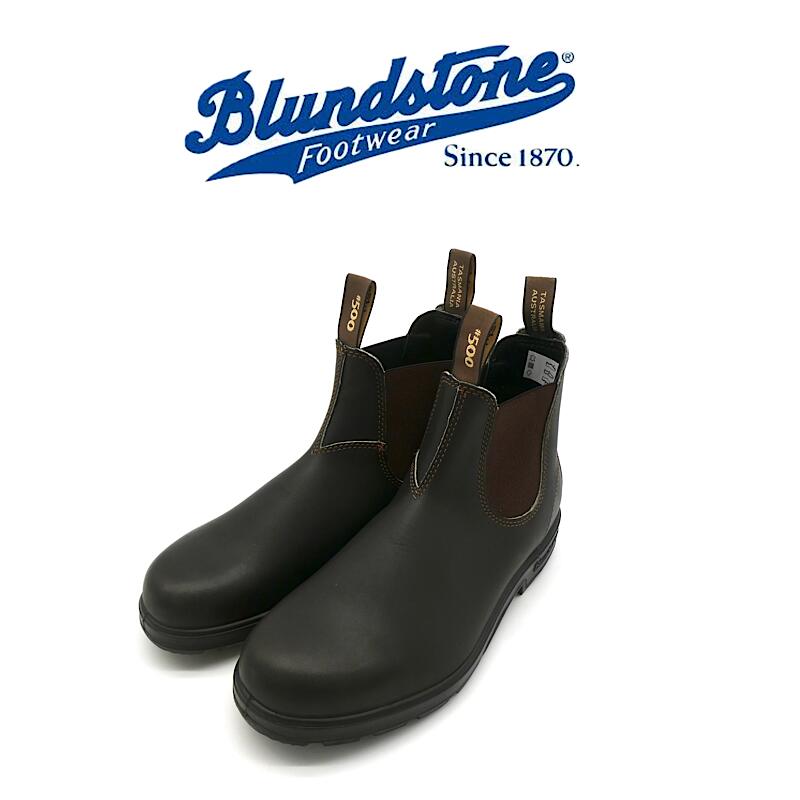 【 Blundstone / 500 】【 ブランドストーン / サイドゴアブーツ 】 メンズ ブーツ 防水 BS500 ワークブーツ レインブーツ ショートブーツ レザー 撥水 靴 アンクルブーツ スタウトブラウン