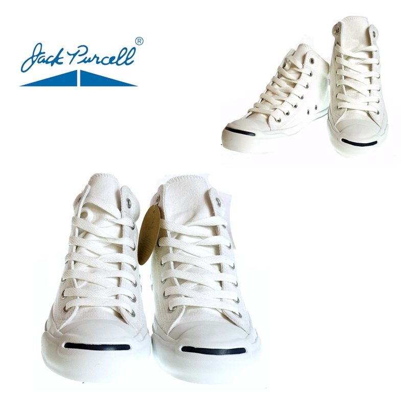 【 CONVERSE / 1C834 】 【 コンバース / JACK PURCELL MID 】 レディース スニーカー ジャック パーセル ミッド WHITE ホワイト 白 シューズ 靴