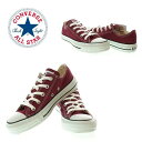 CONVERSE Ro[X fB[X Xj[J[ CANVAS ALL STAR OX LoX I[X^[ 1C030 MAROON V[Y C