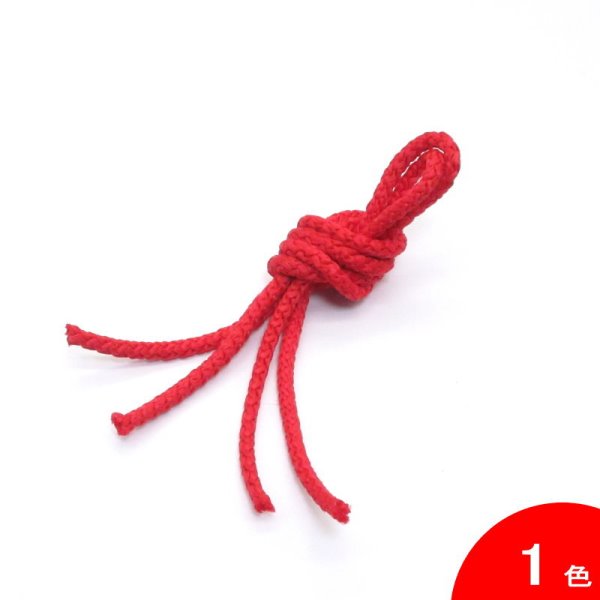 カスタネットの紐 40cm（切りっぱなし）赤 (一組 | 2本入り) [フラメンコ用] [スペイン直輸入] [メール便]