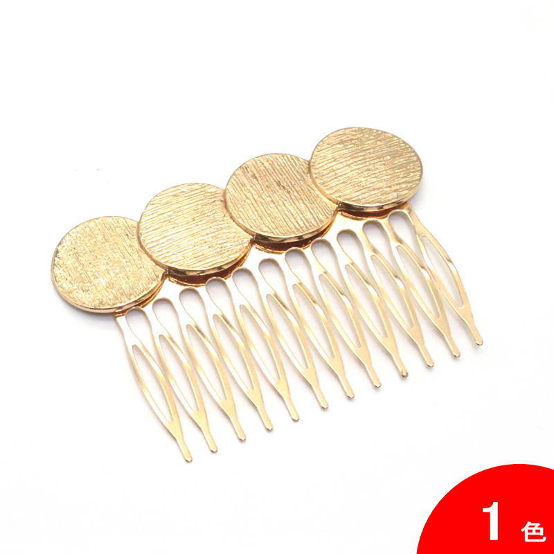 メタルのペイネシージョ(小さな櫛) Mujercitas(ムヘルシータス) ゴールド[フラメンコ用][スペイン直輸入][メール便]