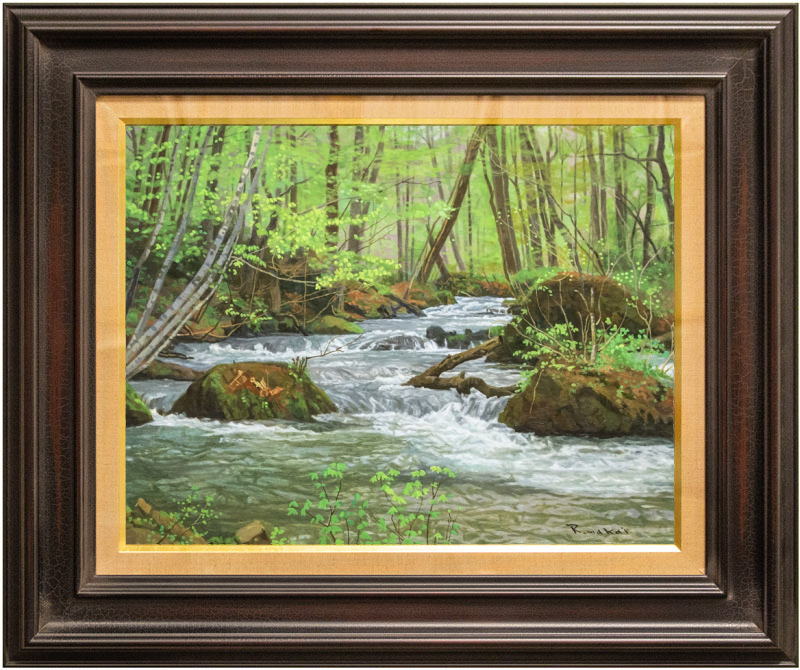 楽天市場】中古(テーマ(絵画)風景)(油彩画|絵画):アート 楽天市場】中古(テーマ(絵画)風景)(油彩画|絵画):アート