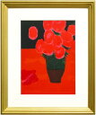 ベルナール ・ カトラン 「 花 」 リトグラフ ( 石版画 )+ 画集(第2巻) 【中古】( 新古品 )