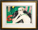 ジャン ・ ピエール ・ カシニョール 「 ひなげし 」 リトグラフ 版画【中古】