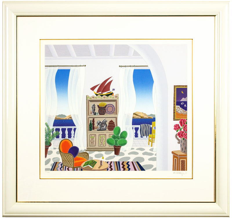 トーマス ・ マックナイト 「 アレフカンドラ 」シルクスクリーン【中古】