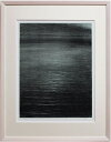 尾崎良二『東の海』(海十瞬より) リトグラフ(石版画)