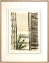 香月泰男 「 港の朝 」 グランカナリアより 石版画 ( リトグラフ )【中古】